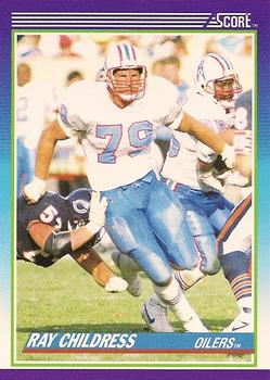 Ray Childress Houston Oilers 1990 Score NFL #116